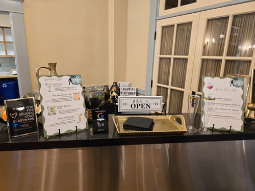 Customer photo review of Zappy Google Review Stand