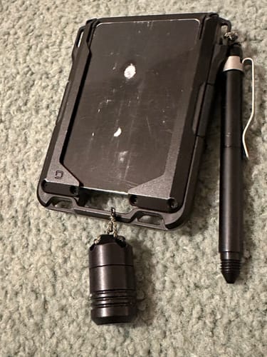 Customer photo review of M1 MAVERICK™ RAIL WALLET