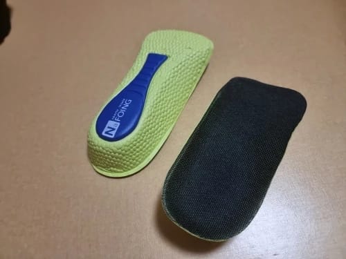 Customer photo review of Height Boost Memory Foam Insoles | Arch Support & Orthopedic Comfort