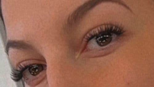 Customer photo review of DIY Wimpernband Volume 1