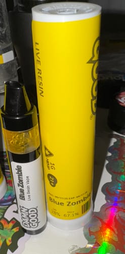 Customer photo review of Blue Zombie
