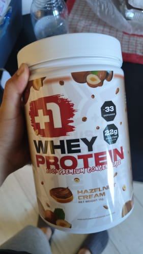 Customer photo review of +1© PREMIUM WHEY PROTEIN (1kg)