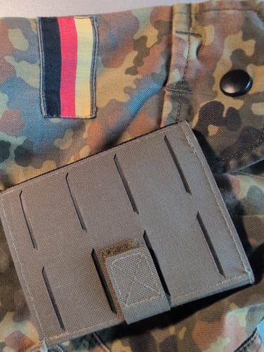 Customer photo review of Tactical Wallet MK2 - Steingrau Oliv