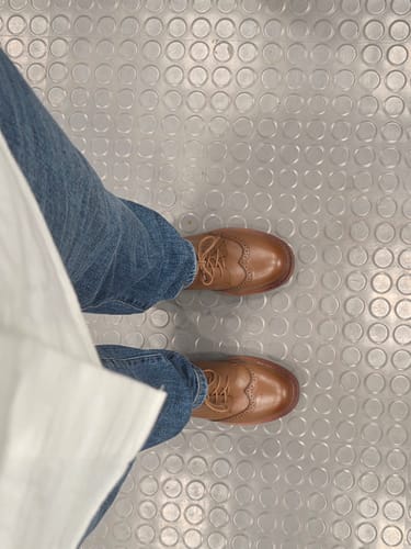 Customer photo review of Chunky Heels British Style Oxford Shoes for Women 34-43