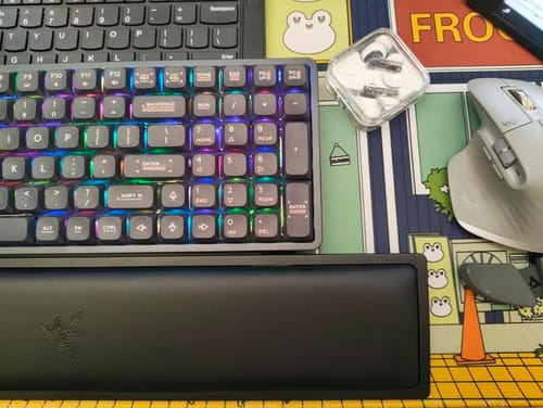 Customer photo review of IQUNIX Magi75/96 Aluminum Low Profile Mechanical Keyboard