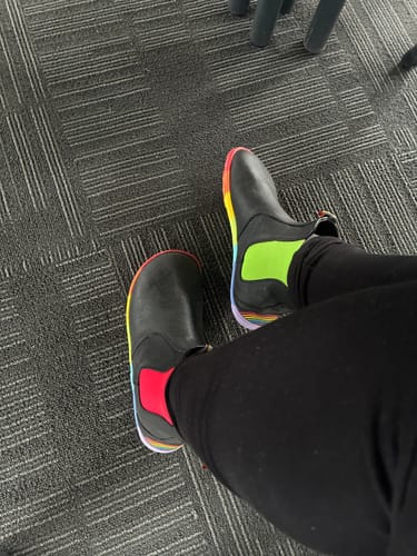 Customer photo review of JEWELCHIC CHELSEA BOOTS - ADULT