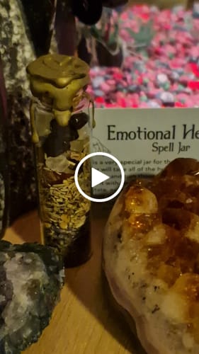 Customer video review of Emotional Healing Spell Jar
