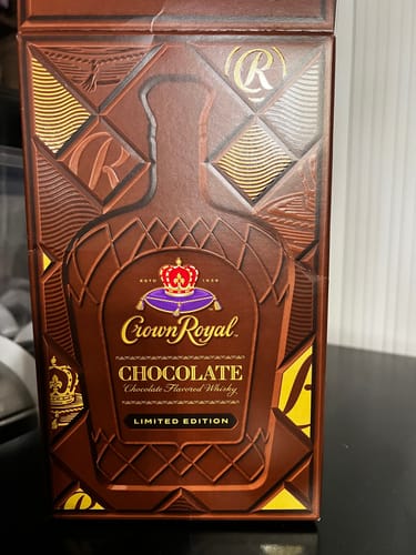 Customer photo review of Crown Royal Chocolate Flavored Canadian Whisky (2025 Limited Edition)