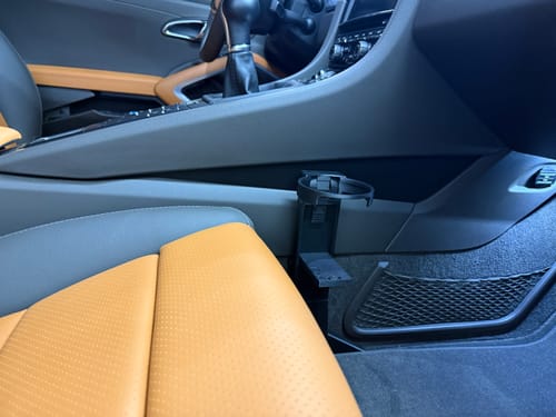 Customer photo review of The Flip Porsche 991/981/718 Cup Holder