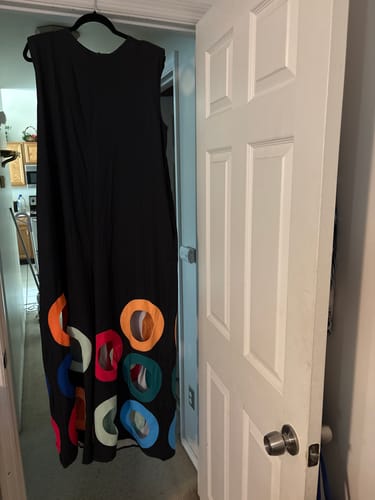 Yvette J. review of Loose Sleeveless Contrast Color Hollow Jumpsuits image 1 out of 1