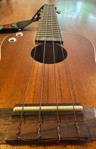 Customer photo review of AQ83U Aquila RED SERIES® Soprano High G Ukulele Strings set of 4