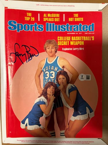 Customer photo review of Larry Bird Autograph Signing