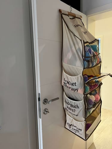 Customer photo review of Yarn Heaven Storage Bag