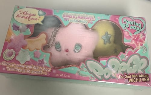 Customer photo review of NCT WISH - 2nd Mini Album poppop (Pink WICHU Ver.) (Smart Album)