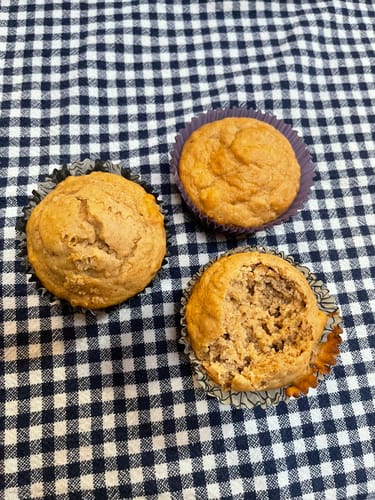 Customer photo review of Cousin T's Gourmet Apple Cinnamon Pancake Mix