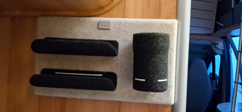 Customer photo review of Carpet Filz selbstklebend für Camper
