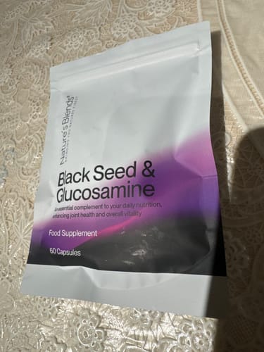 Customer photo review of Black Seed Oil & Natural Glucosamine Capsules