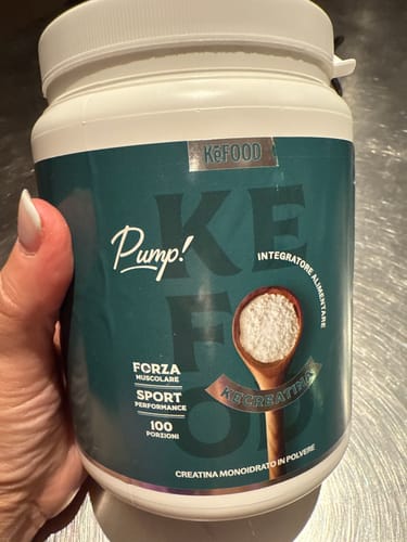 Customer photo review of CREATINA MONOIDRATO IN POLVERE 500G - KECREATINA