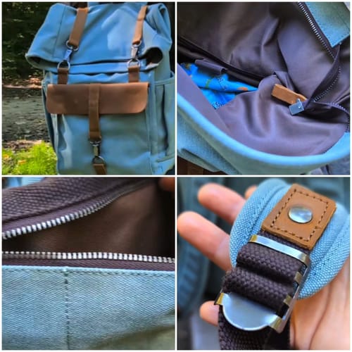 Customer photo review of Rucksack "Ukiyo" Blau