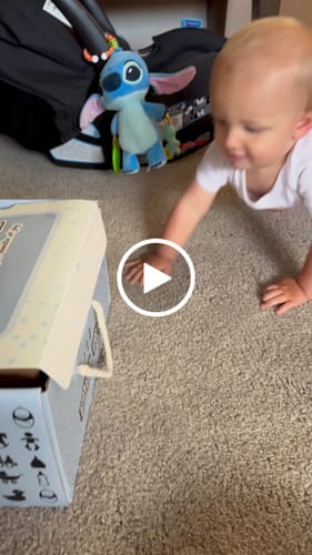 Customer video review of Curated Monthly Baby Box