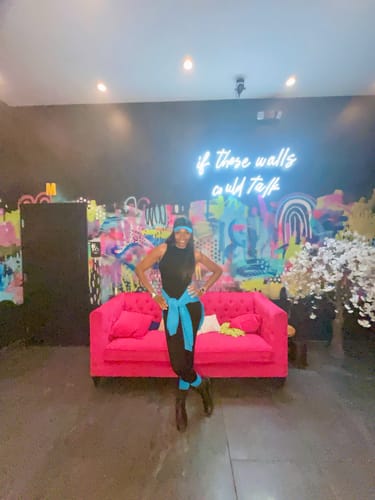 Customer photo review of NW Sleeveless Sculpt Jumpsuit