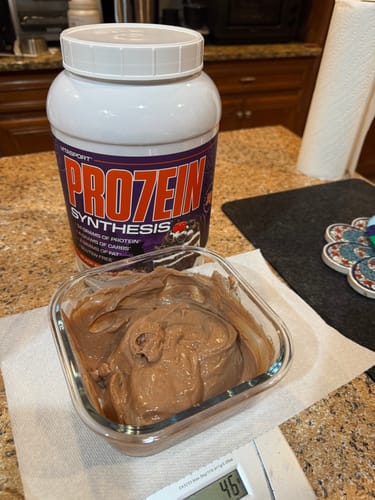 Customer photo review of PRO7EIN Synthesis