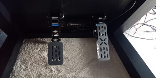 Customer photo review of Simsonn Plus X Racing Simulation Pedal with Haptic Reactor Optional