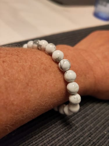 Customer photo review of Bracelet Howlite