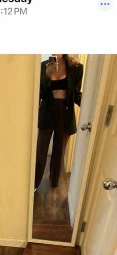 Customer photo review of Linen Suited Blazer