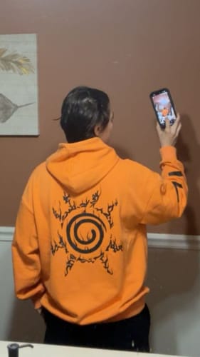 Customer photo review of Sealed Beast Hoodie
