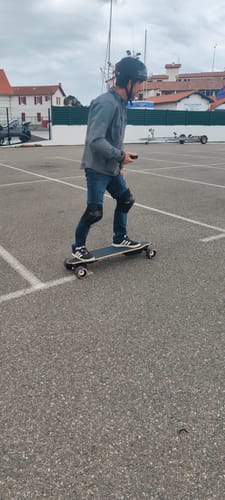 Customer photo review of Tynee® Ultra Belt Motor Electric Skateboard & Longboard
