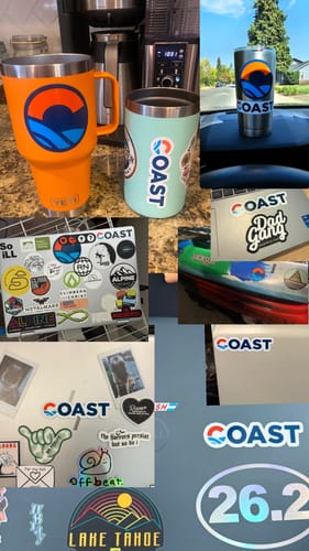 Customer photo review of Print Custom Stickers