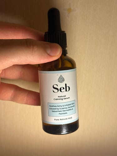 Customer photo review of Seb Natural Calming Serum