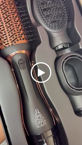 Customer video review of Orion 3-in-1 Interchangeable Blow Out Brush Set
