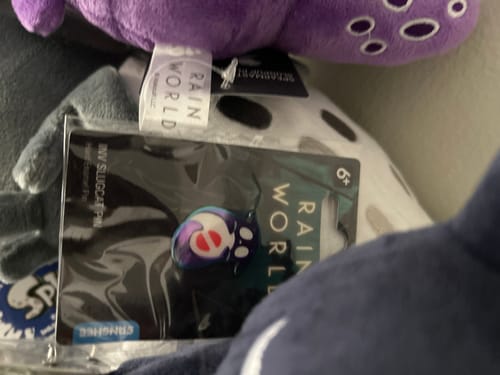 Customer photo review of Rain World - Inv Slugcat Pin