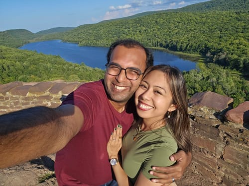 Customer photo review of Lynn Clip On Earrings in Gold