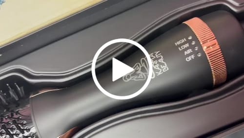 Customer video review of Infrared Cosmic Wave Blow Out Brush