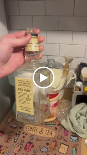 Customer video review of DIY Bong Kit - Water Pipe Drilling Kit for Decanters, Vases & Bottles