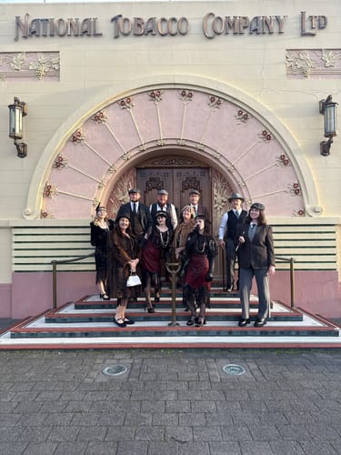 Customer photo review of 1920s Murder Mystery Game Kit