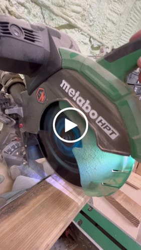 Customer video review of Metabo/Hitachi 12" Miter Saw Dust Collection Chute