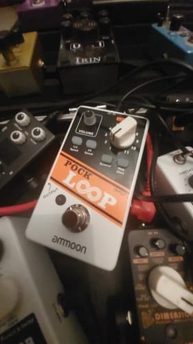 Customer photo review of Ammoon Pock Loop Guitar Pedal