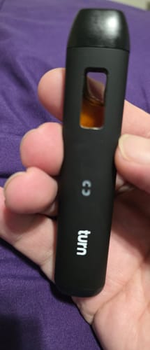 Customer photo review of Turn - 2G THCa Grandaddy Purple - Indica