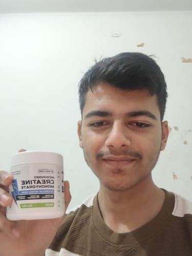 Customer photo review of Wellcore - Pure Micronised Creatine Monohydrate | Kiwi Kick (122g, 33 servings)