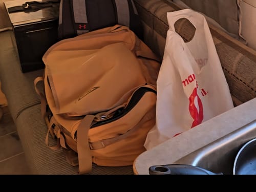 Customer photo review of Burro Duffel