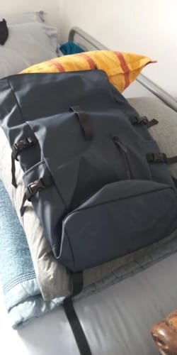 Customer photo review of Sac à dos imperméable femme - Megève