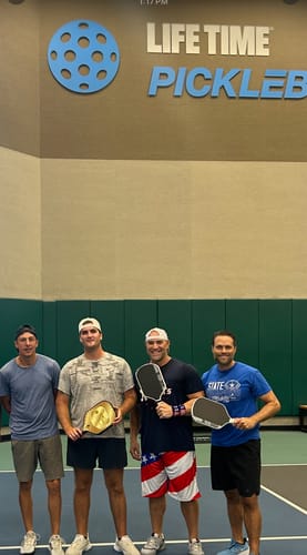 Customer photo review of Professor P-Tac Pickleball Paddle Overgrips