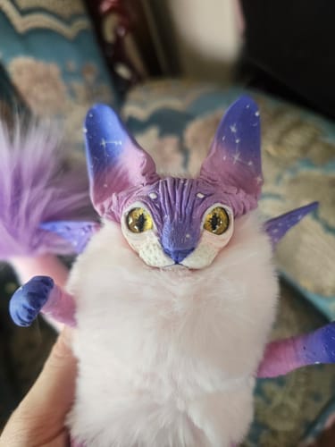 Customer photo review of Baby batcat– Stellar-pink