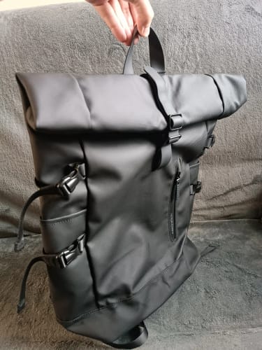 Customer photo review of Sac à dos imperméable femme - Megève