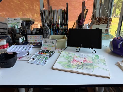Customer photo review of Watercolor Journey Premium Box