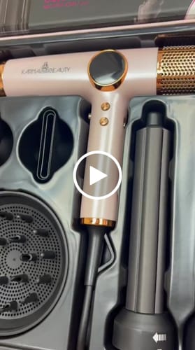 Customer video review of IQ Pro Digital Blow Dryer and Multi-Styler